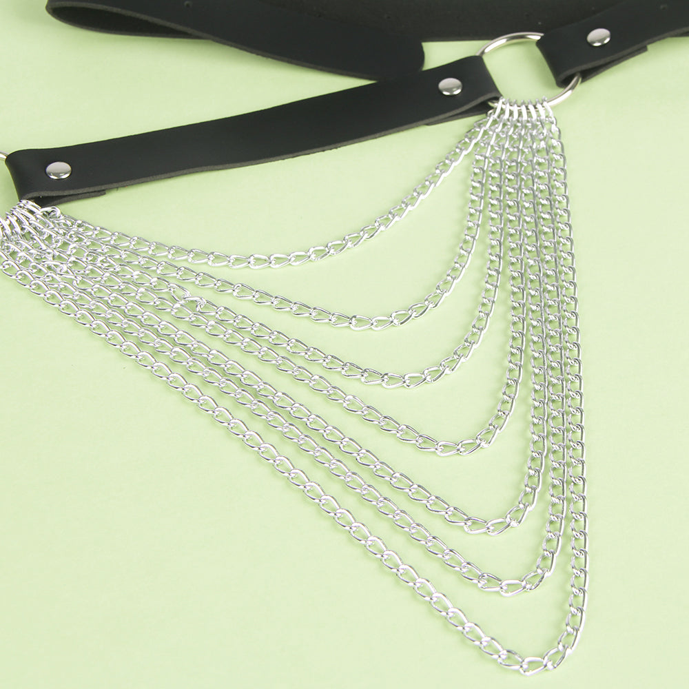 The Dark Tassel Chain Belt – Punk Waist Chain