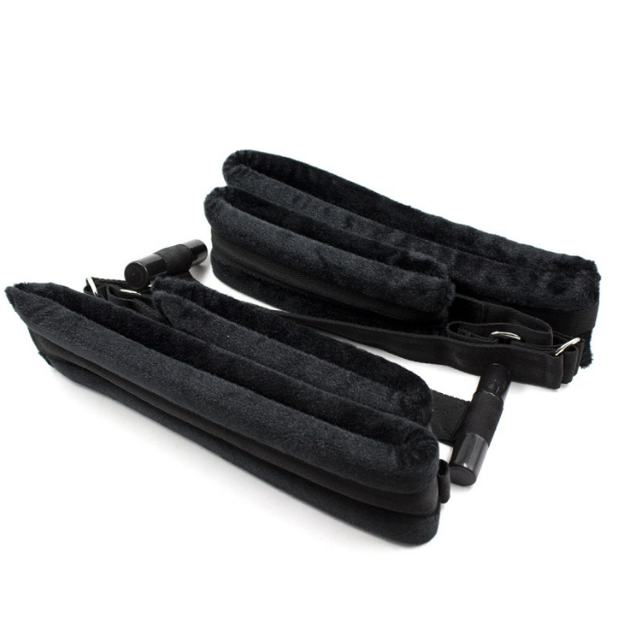 Bondage Leg Spread Door Harness - Adjustable