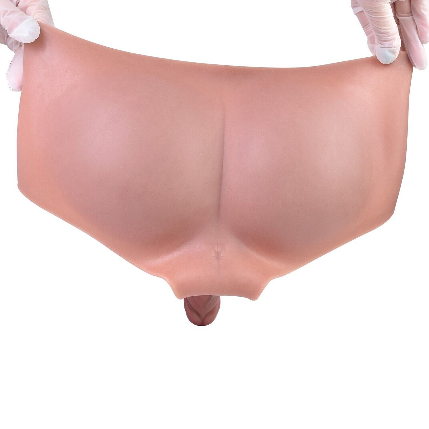 Realistic Hollow Strap-On – Soft Silicone, Adjustable, 5.9 Inch, Lifelike Detail