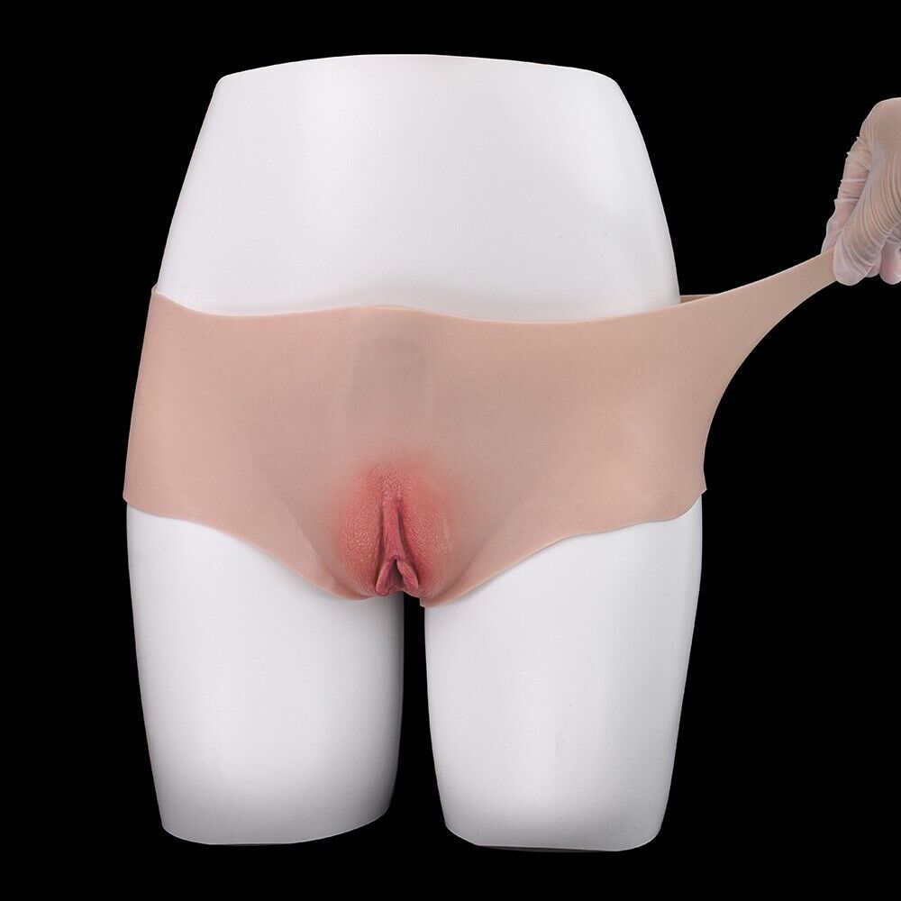 Ultra-Realistic Silicone Lifelike Vagina Pants