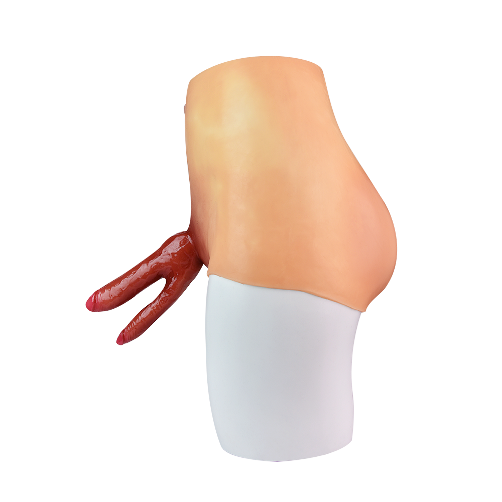 Dual Penetration Silicone Bodysuit – Realistic Vaginal & Anal Strap-On