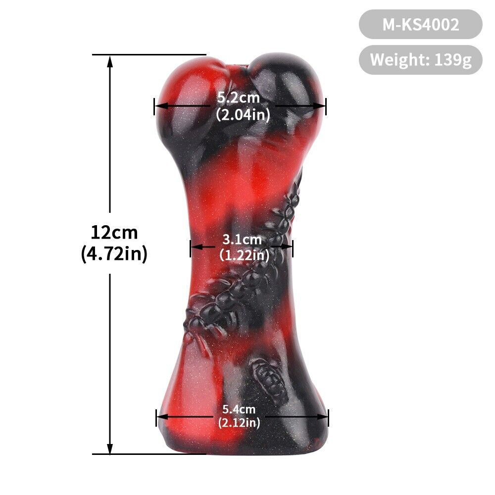 Luxury Silicone Bone Gag Collar · Adjustable BDSM Choker with Gold Hardware