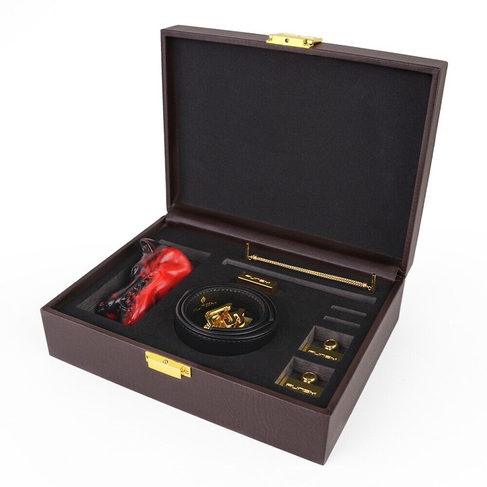 Luxury BDSM Panther Gag Collar - Adjustable PU Leather & Gold-Tone Hardware