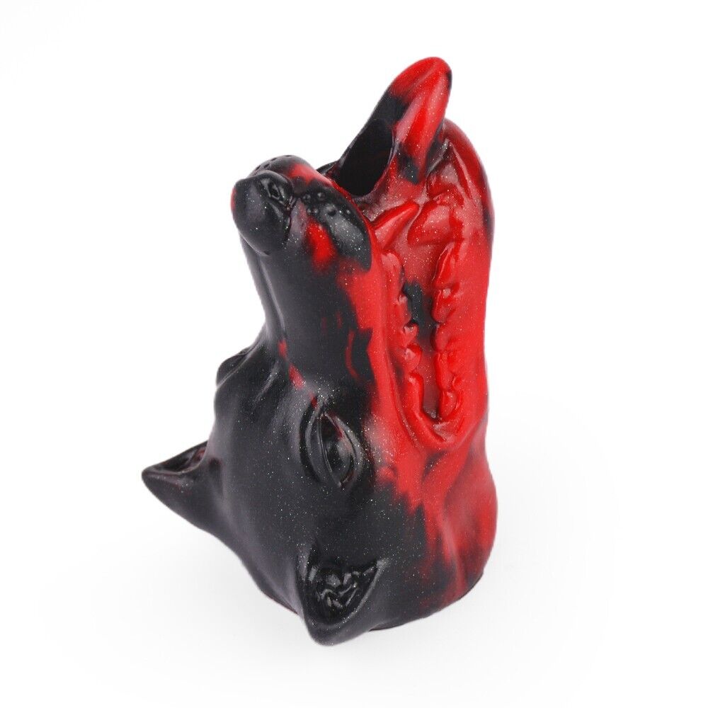 Luxury BDSM Panther Gag Collar - Adjustable PU Leather & Gold-Tone Hardware