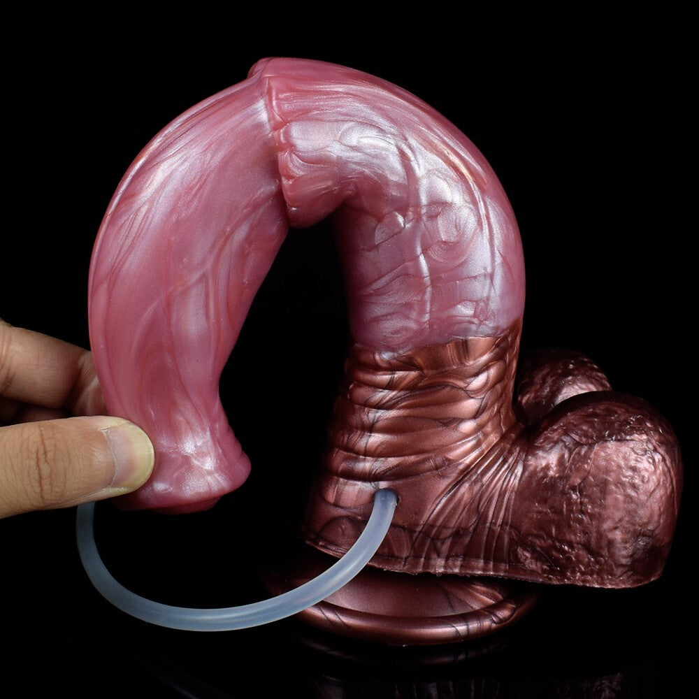 Realistic Vibrating Ejaculating Dildo – Premium Fantasy Play Set