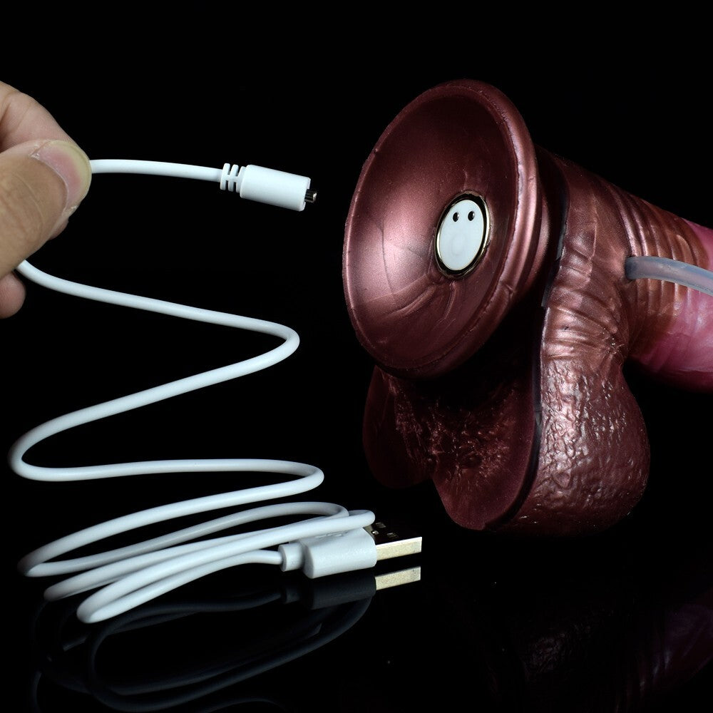 Realistic Vibrating Ejaculating Dildo – Premium Fantasy Play Set
