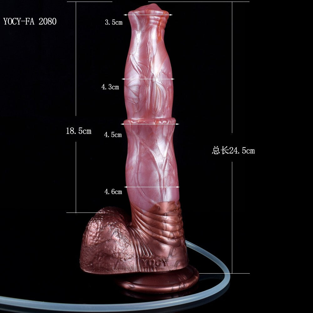 Realistic Vibrating Ejaculating Dildo – Premium Fantasy Play Set