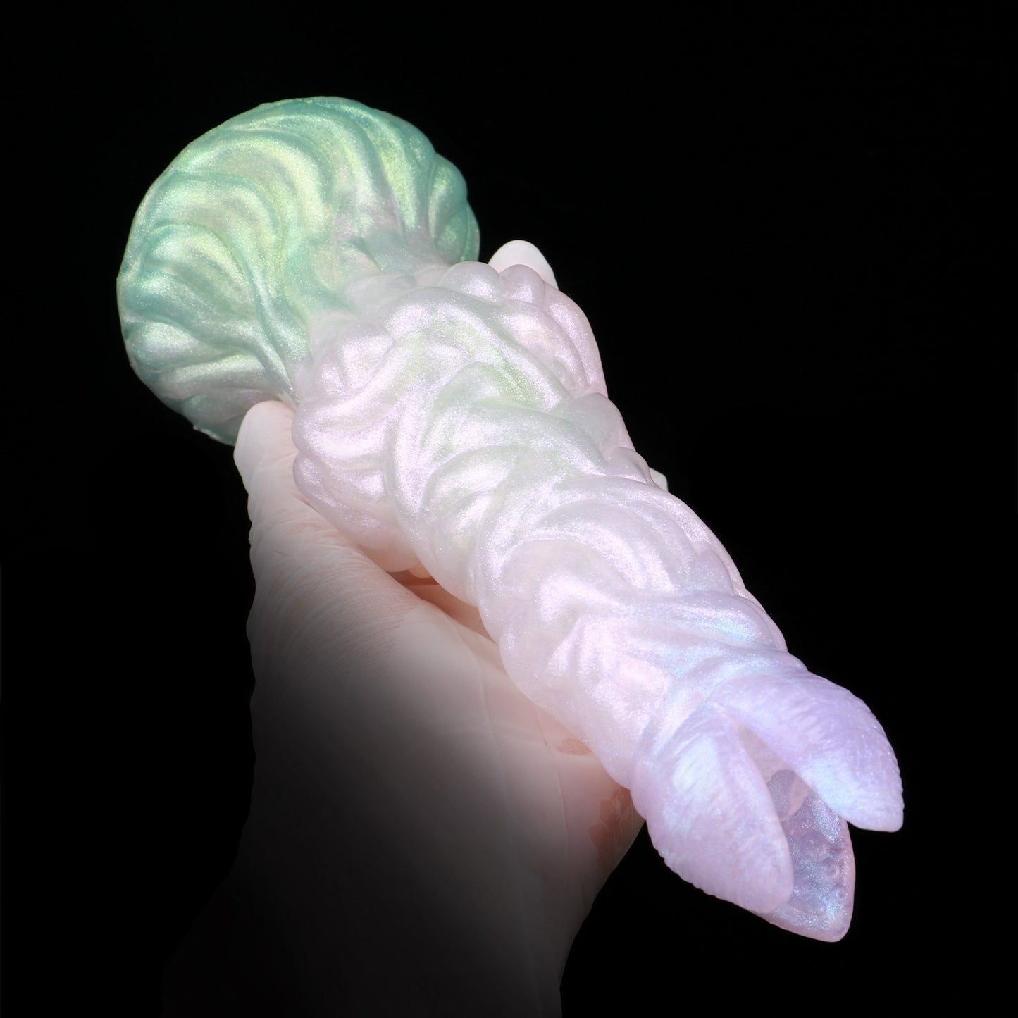 Fantasy Alien Egg-Laying Dildo | Ovipositor with Squirting Pump | Silicone Toy