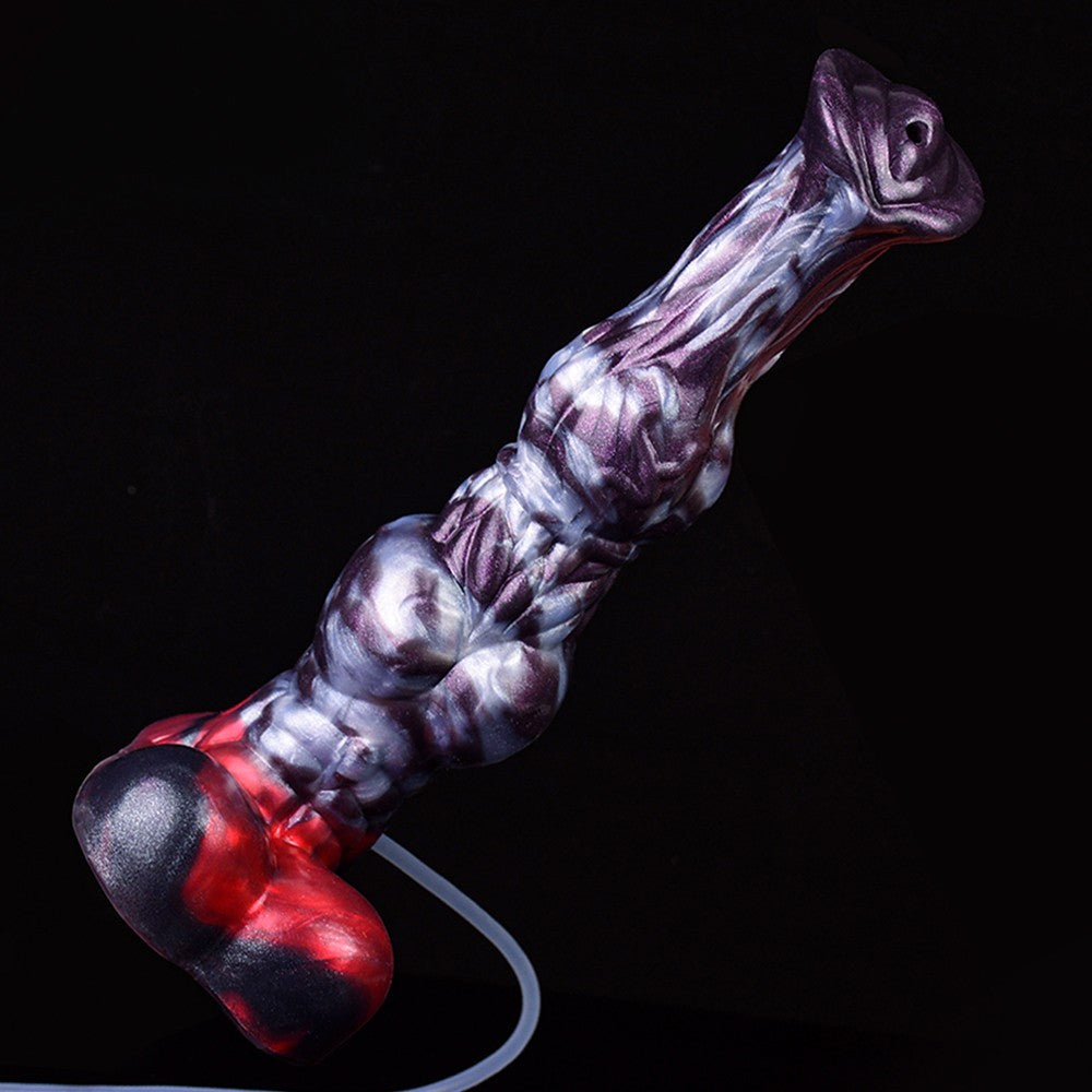 Fantasy Alien Dildo with Squirting Feature | Realistic Silicone Cum Ejaculation
