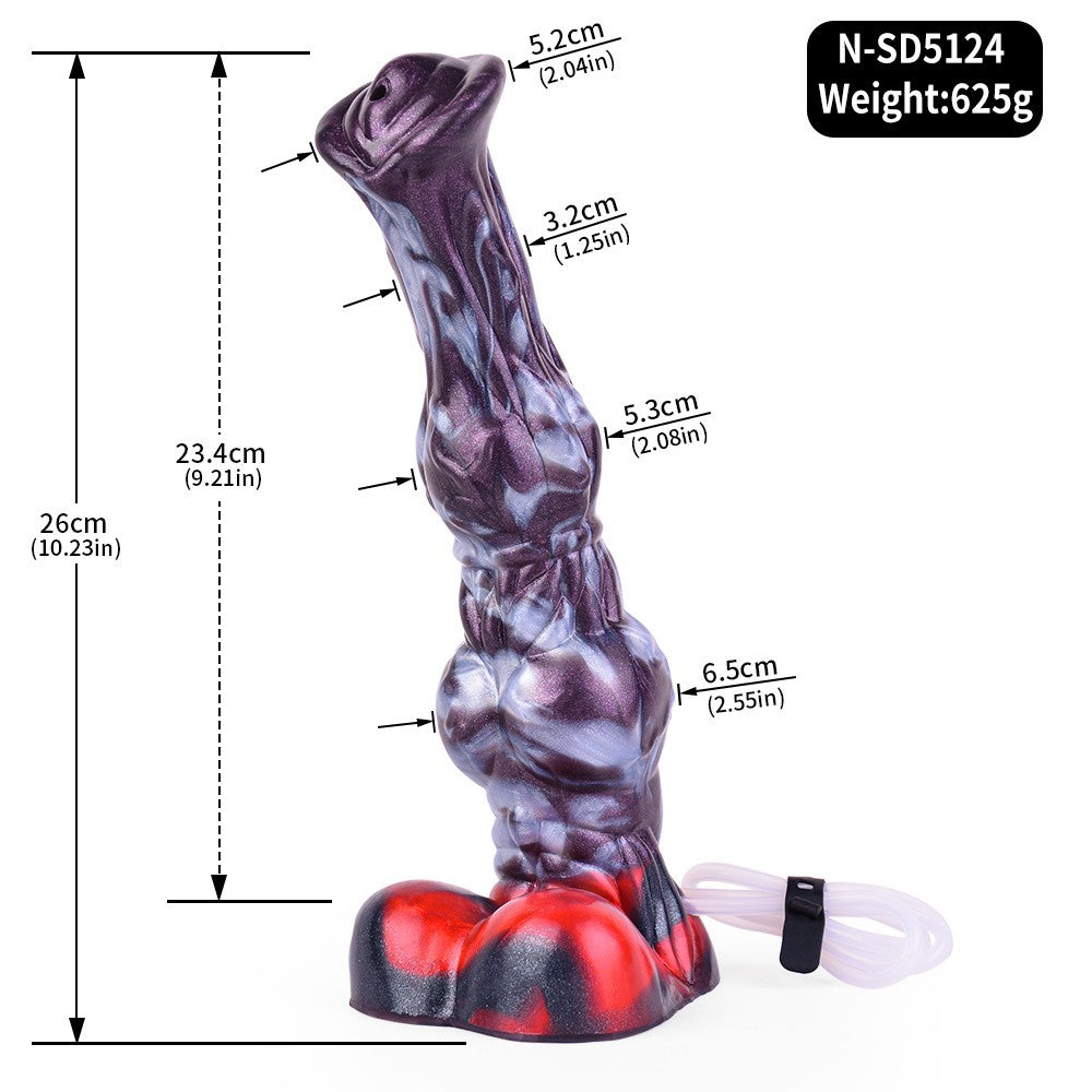 Fantasy Alien Dildo with Squirting Feature | Realistic Silicone Cum Ejaculation
