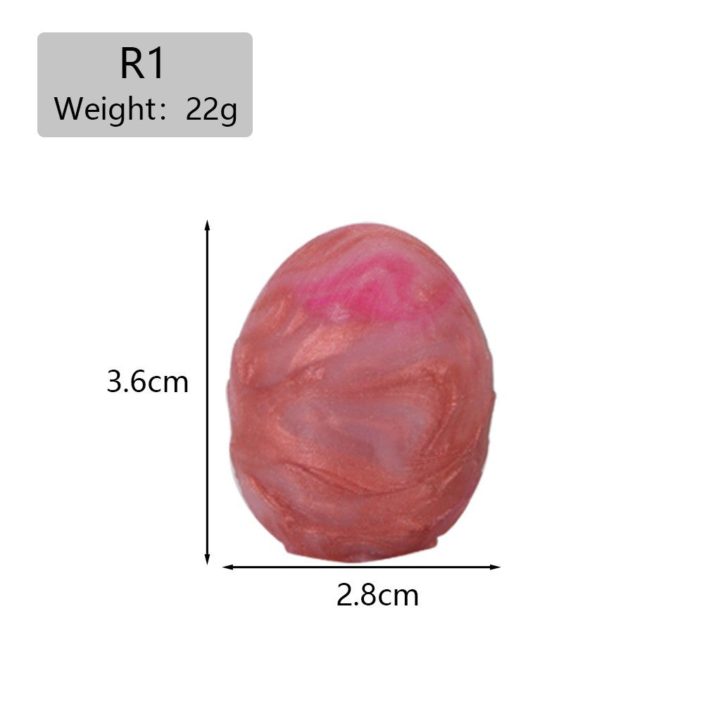 Fantasy Silicone Eggs 3.6cm Textured Refill for Ovipositor Medical-Grade