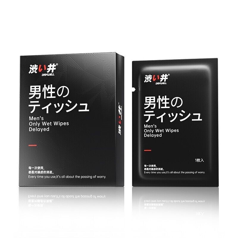 Tech Sex Delay Wipes 8-Pack - Prolonged Pleasure - Natural Extracts