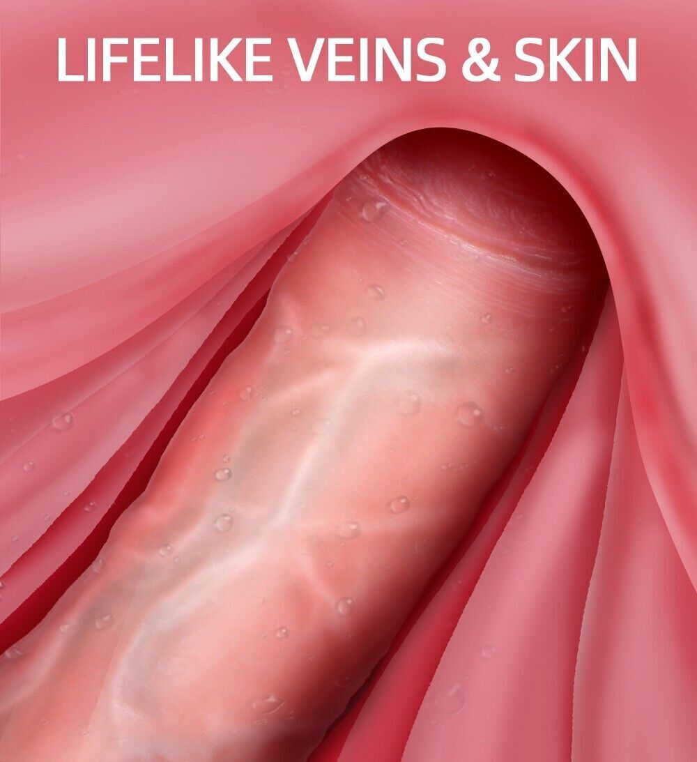 Hyper Realistic Lifelike Dildo-Intense Pleasure 7" Length, and 5.5" Insertable