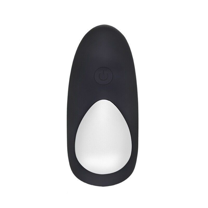 Remote Vibrating Anal Prostate Massager - 12 Intense Modes - Black - 136 x 32mm