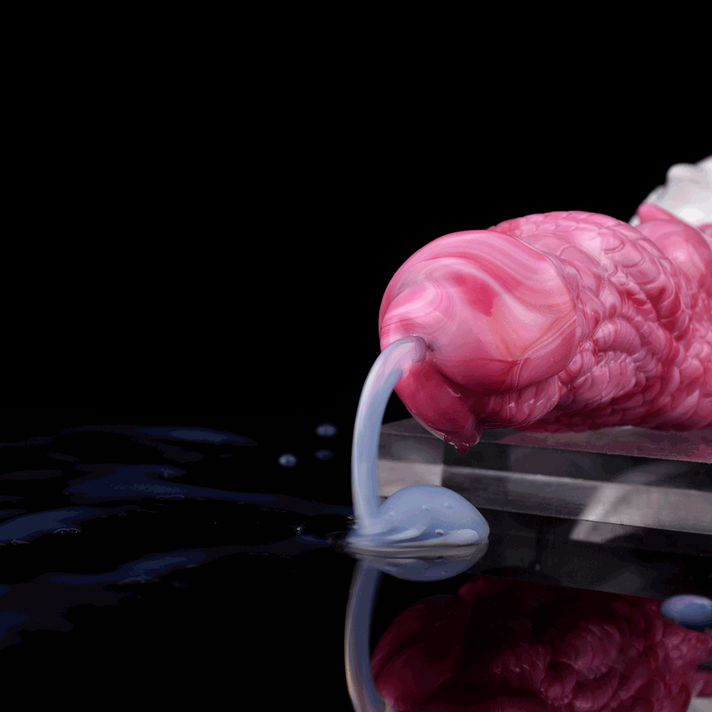 Fantasy Squirting Dildo with Injector & Hand Pump - Cosmic Enigma