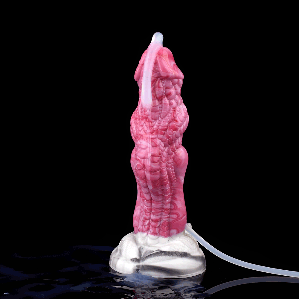 Fantasy Squirting Dildo with Injector & Hand Pump - Cosmic Enigma