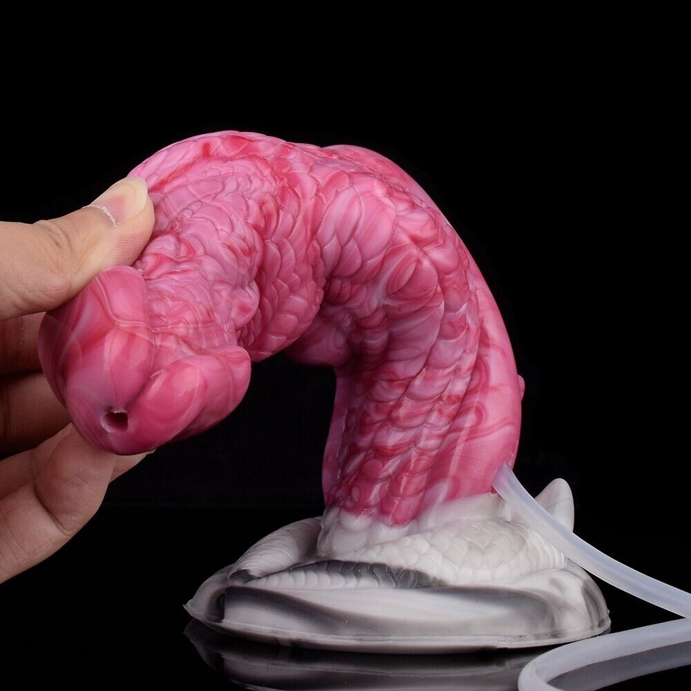 Fantasy Squirting Dildo with Injector & Hand Pump - Cosmic Enigma