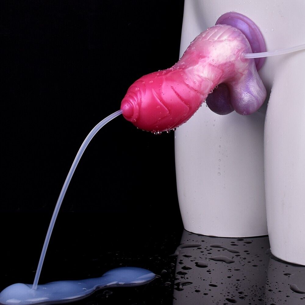 Peach Witch's Embrace - Alien-Like Bulbus Tip Fantasy Dildo - Squirting, Strapon