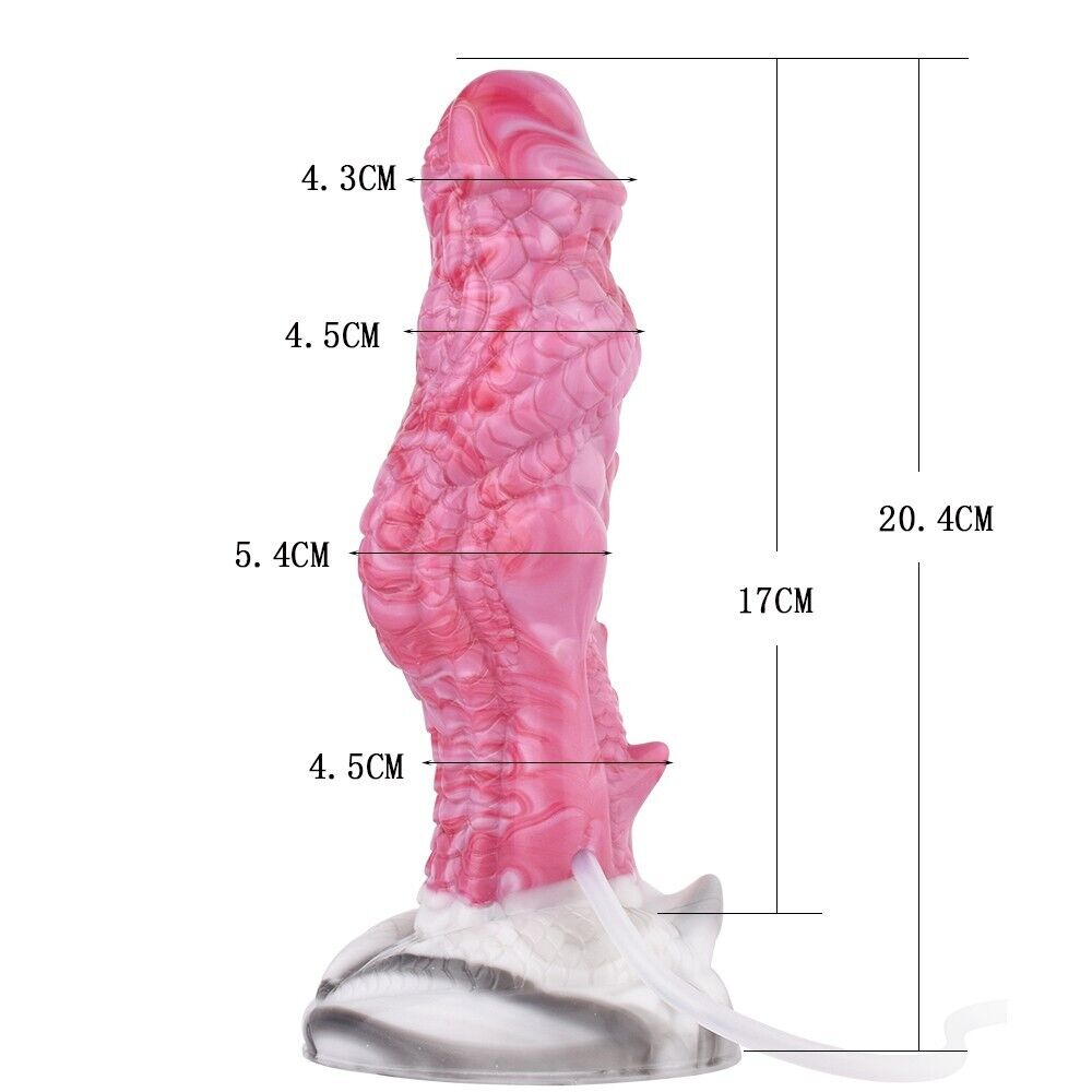Fantasy Squirting Dildo with Injector & Hand Pump - Cosmic Enigma