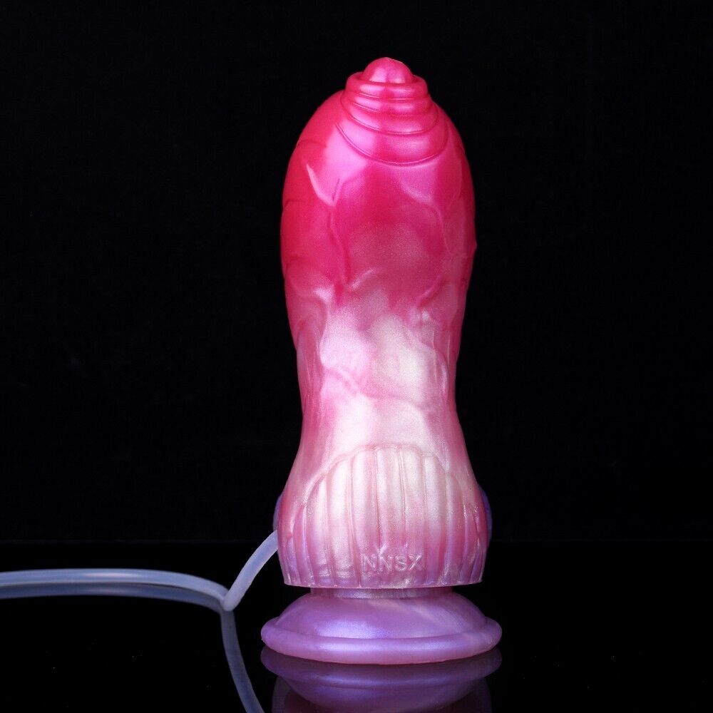 Peach Witch's Embrace - Alien-Like Bulbus Tip Fantasy Dildo - Squirting, Strapon