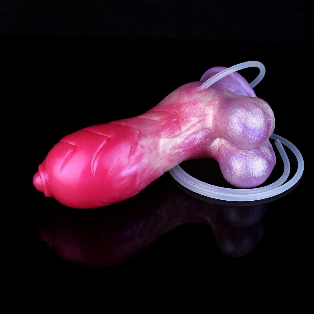Peach Witch's Embrace - Alien-Like Bulbus Tip Fantasy Dildo - Squirting, Strapon