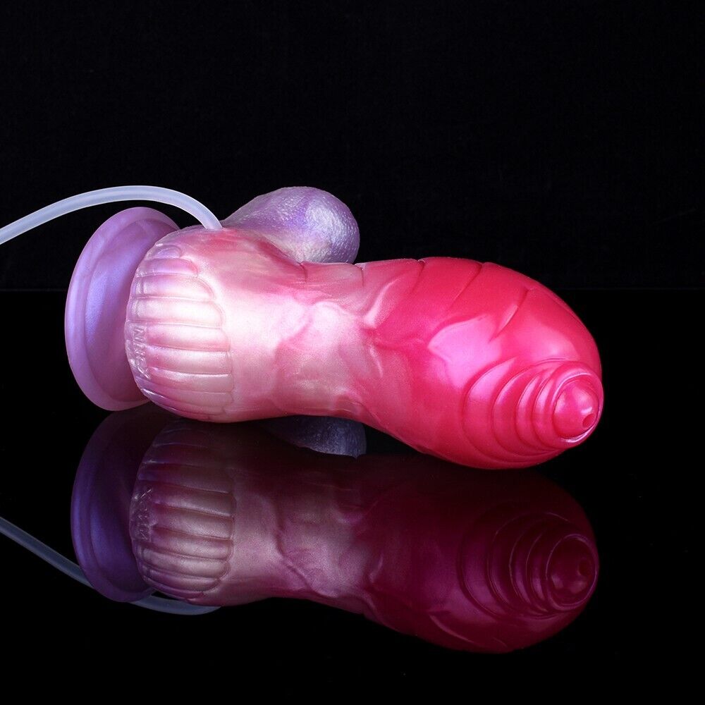 Peach Witch's Embrace - Alien-Like Bulbus Tip Fantasy Dildo - Squirting, Strapon