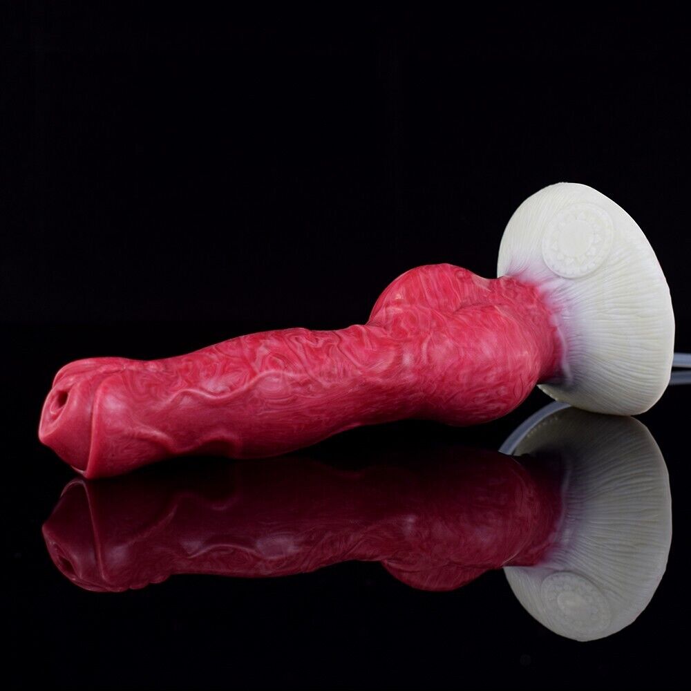 Fantasy Squirting Dildo with Injector & Hand Pump - Hellfire Roar