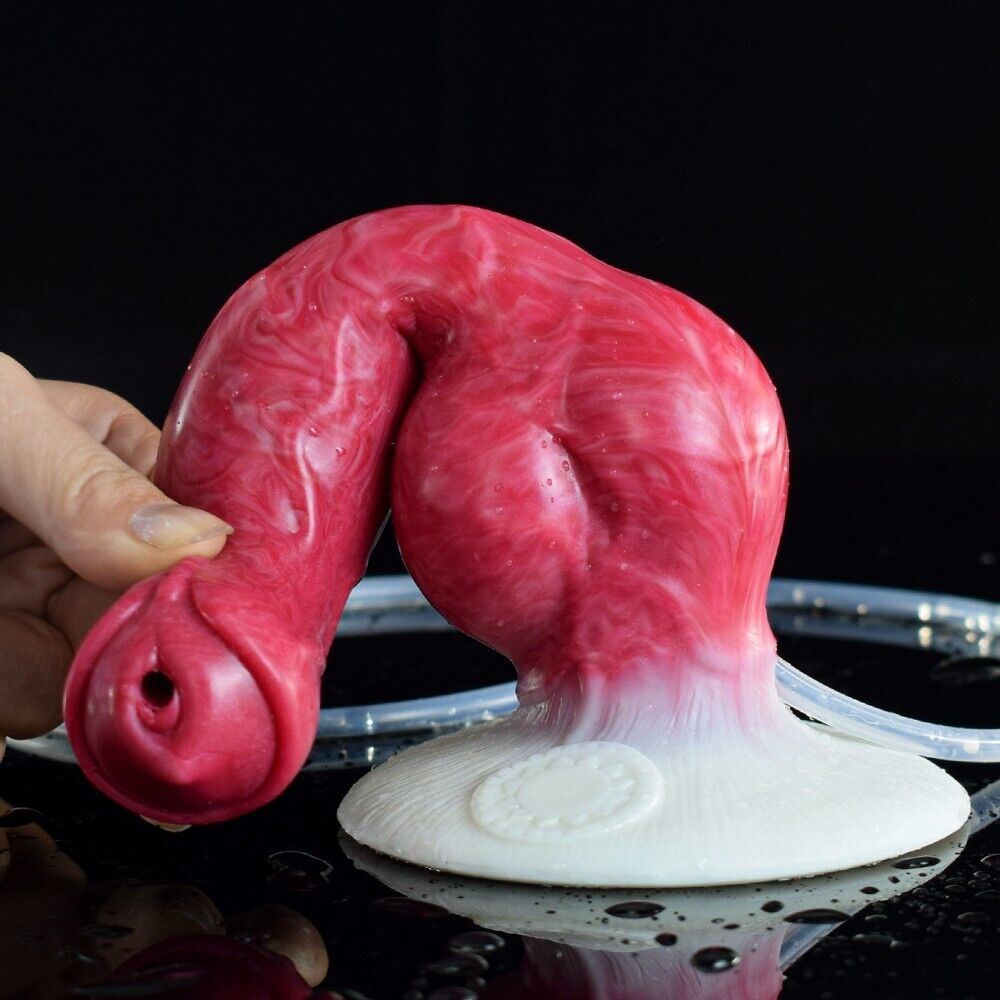 Fantasy Squirting Dildo with Injector & Hand Pump - Hellfire Roar