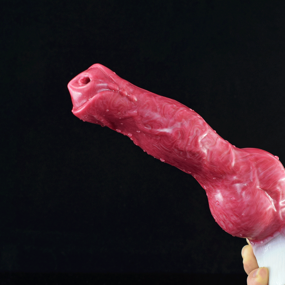 Fantasy Squirting Dildo with Injector & Hand Pump - Hellfire Roar