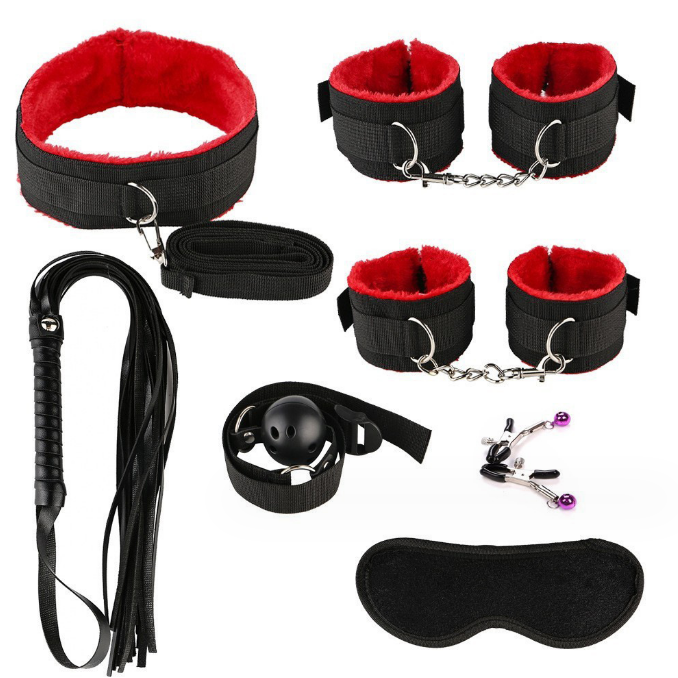 13-Piece Bondage & BDSM Kit for Sensual Adventures
