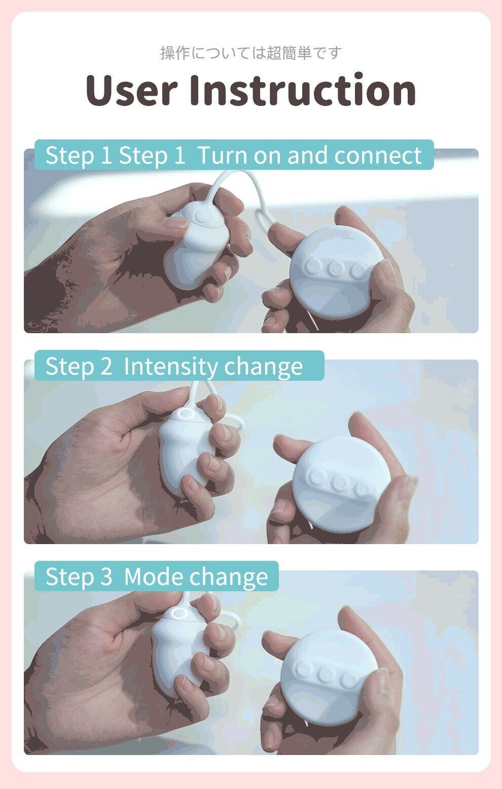 Wireless Vaginal Remote Love Egg 7 Modes 10m Range Smooth & Soft