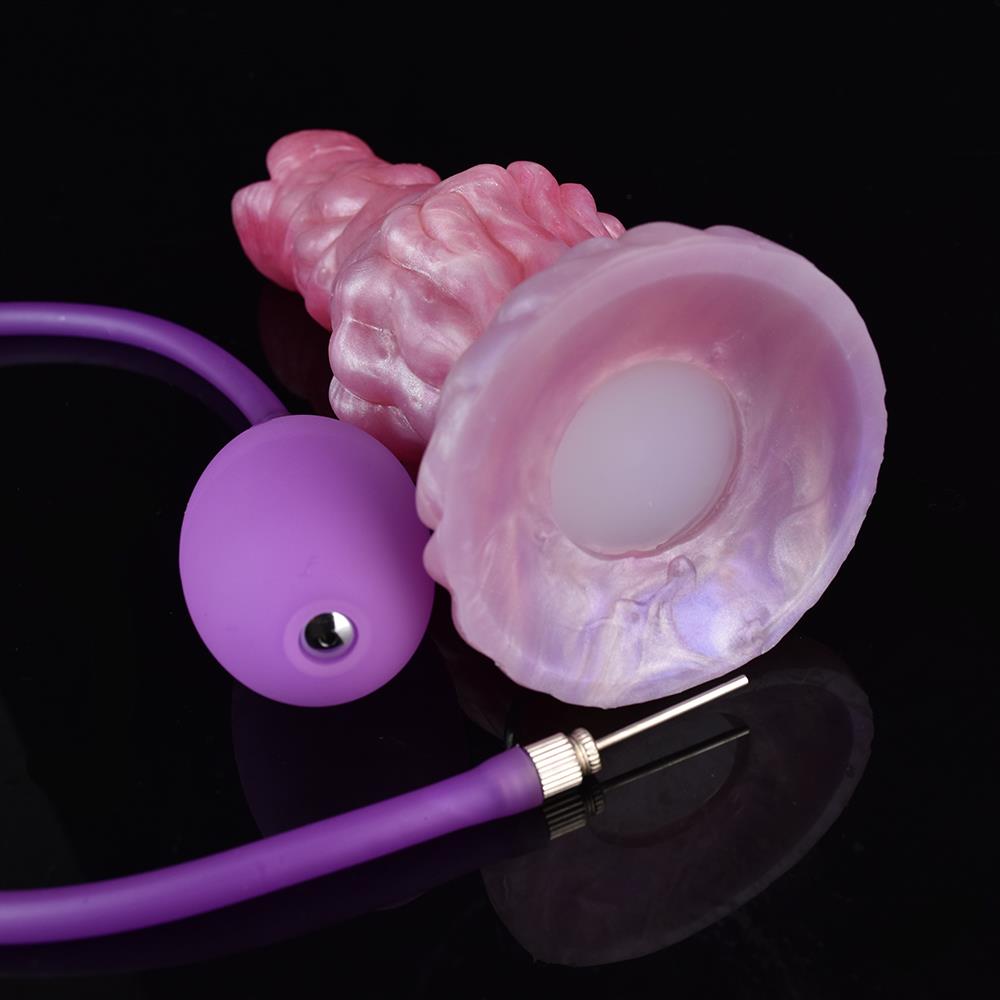 Egg-Laying Dildo – Unique Alien Fantasy Toy with Eggs & Inflation Pump