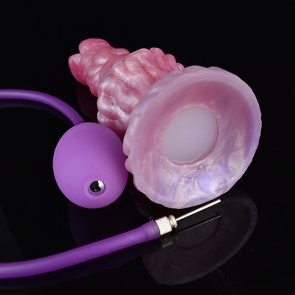 Egg-Laying Dildo – Unique Alien Fantasy Toy with Eggs & Inflation Pump