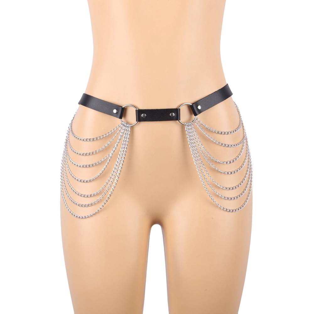The Dark Tassel Chain Belt – Punk Waist Chain