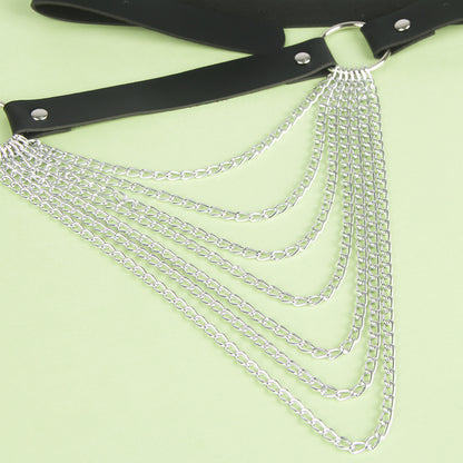 The Dark Tassel Chain Belt – Punk Waist Chain