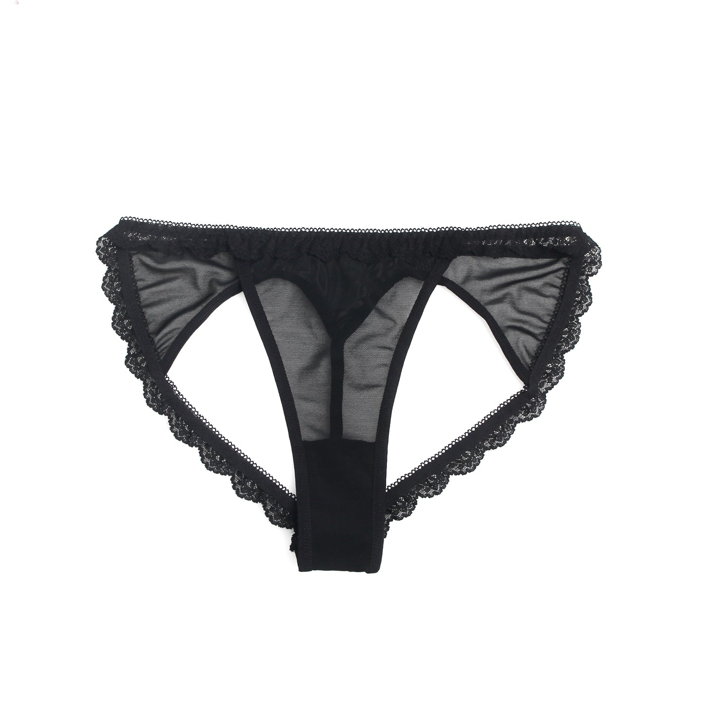 The Open Hip Mesh Panty – Cutout Lingerie Brief