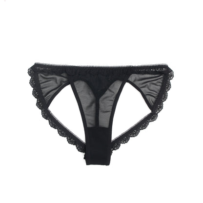 The Open Hip Mesh Panty – Cutout Lingerie Brief