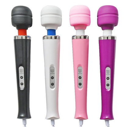 Adult Vibrating Massager -  Black, White, Pink or Purple