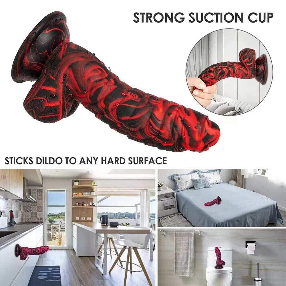 Fantasy Dragon Dildo - Strong Suction Cup - 17cm Length