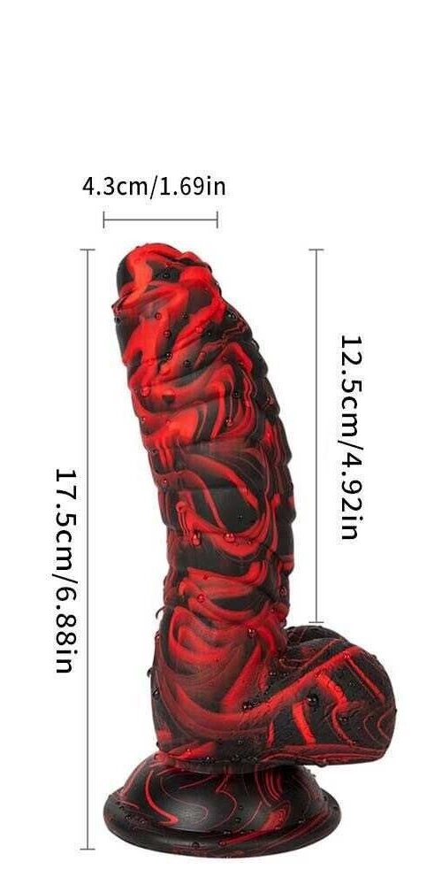 Fantasy Dragon Dildo - Strong Suction Cup - 17cm Length