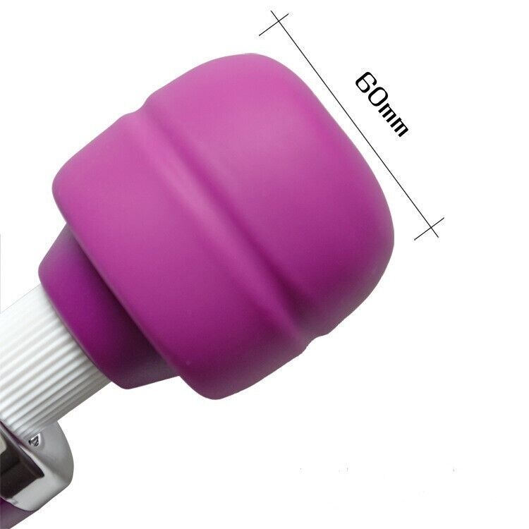 Adult Vibrating Massager -  Black, White, Pink or Purple