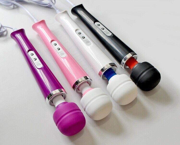 Adult Vibrating Massager -  Black, White, Pink or Purple