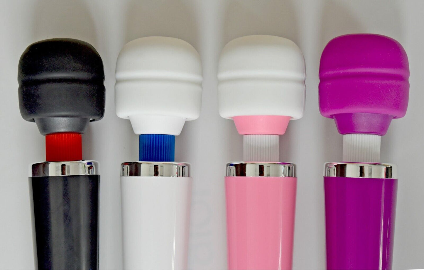 Adult Vibrating Massager -  Black, White, Pink or Purple