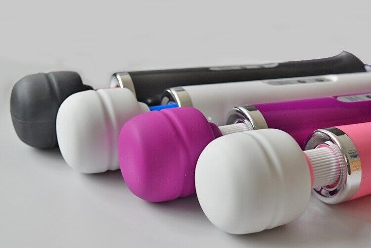 Adult Vibrating Massager -  Black, White, Pink or Purple