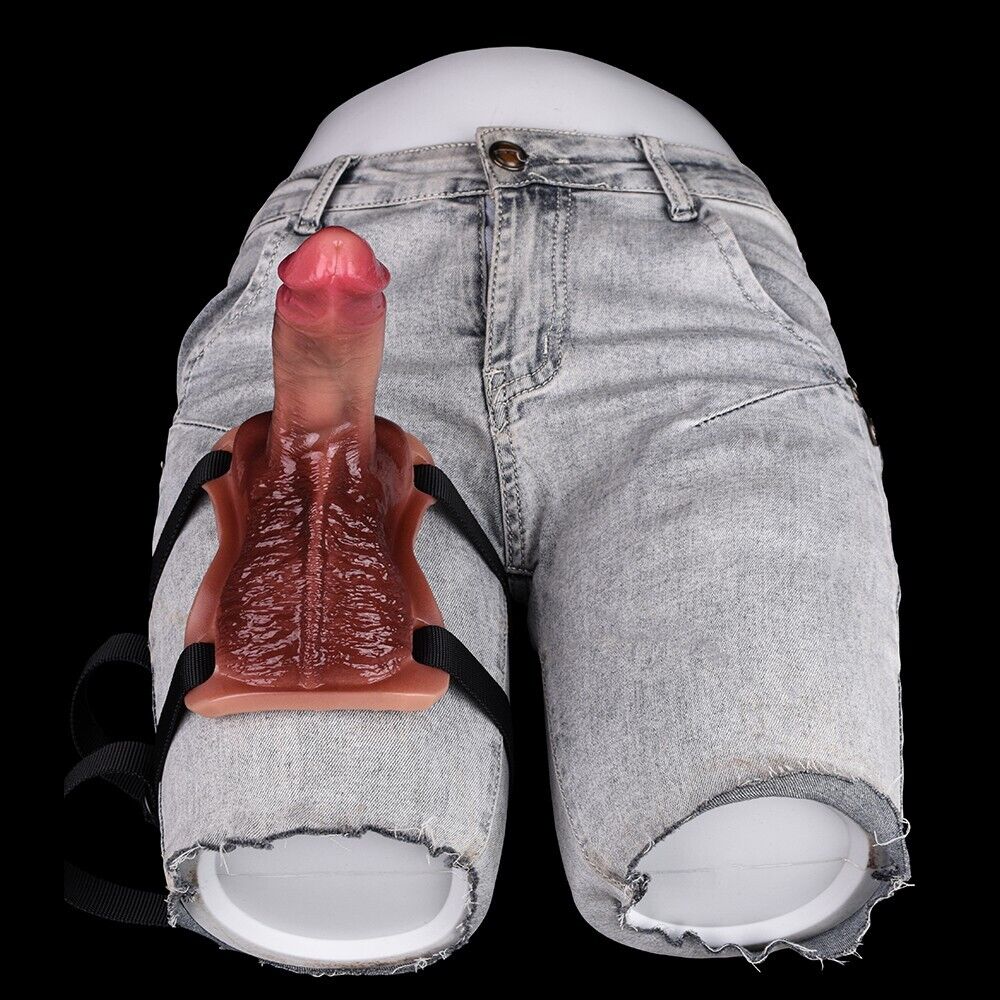 Remote Control Vibrating Grinder – Hands-Free Thigh Strapon Pleasure Toy