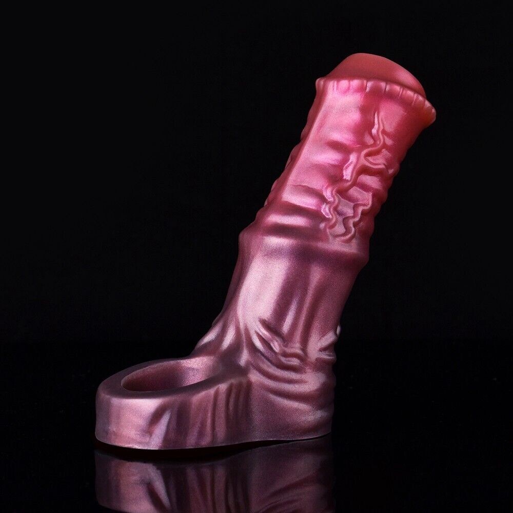 Fantasy Penis Girth Extension Sleeve – Ultra-Flexible Silicone Harness