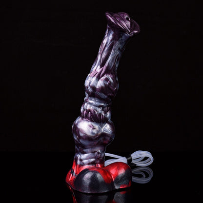 Squirting Fantasy Dildo with Suction Base – Strap-On Compatible Toy -The Torrent