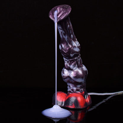 Squirting Fantasy Dildo with Suction Base – Strap-On Compatible Toy -The Torrent