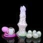 Fantasy Alien Egg-Laying Dildo | Ovipositor with Squirting Pump | Silicone Toy