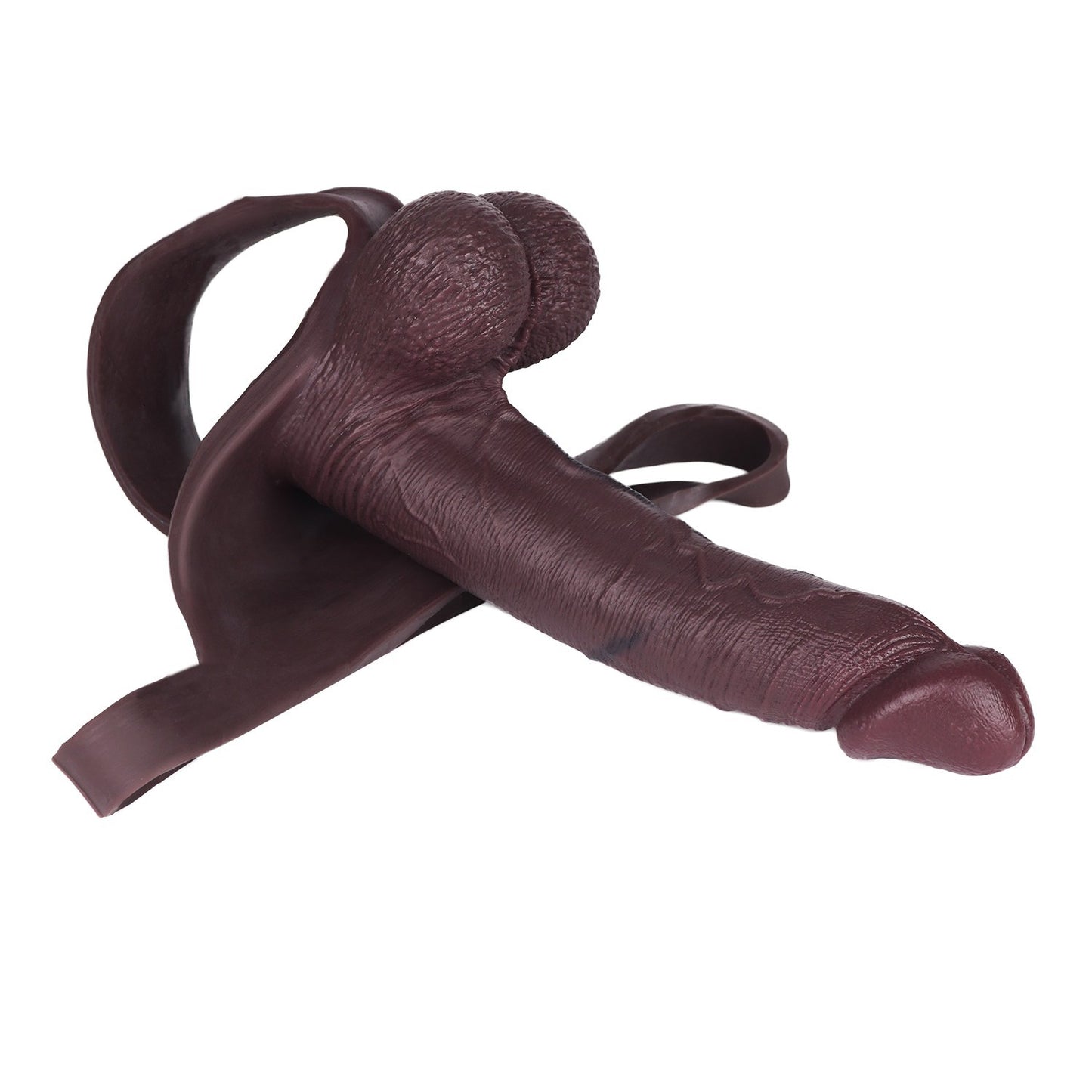 Hollow Wearable Silicone Dildo Pants – Hyper Realistic Body Enhancer for Play